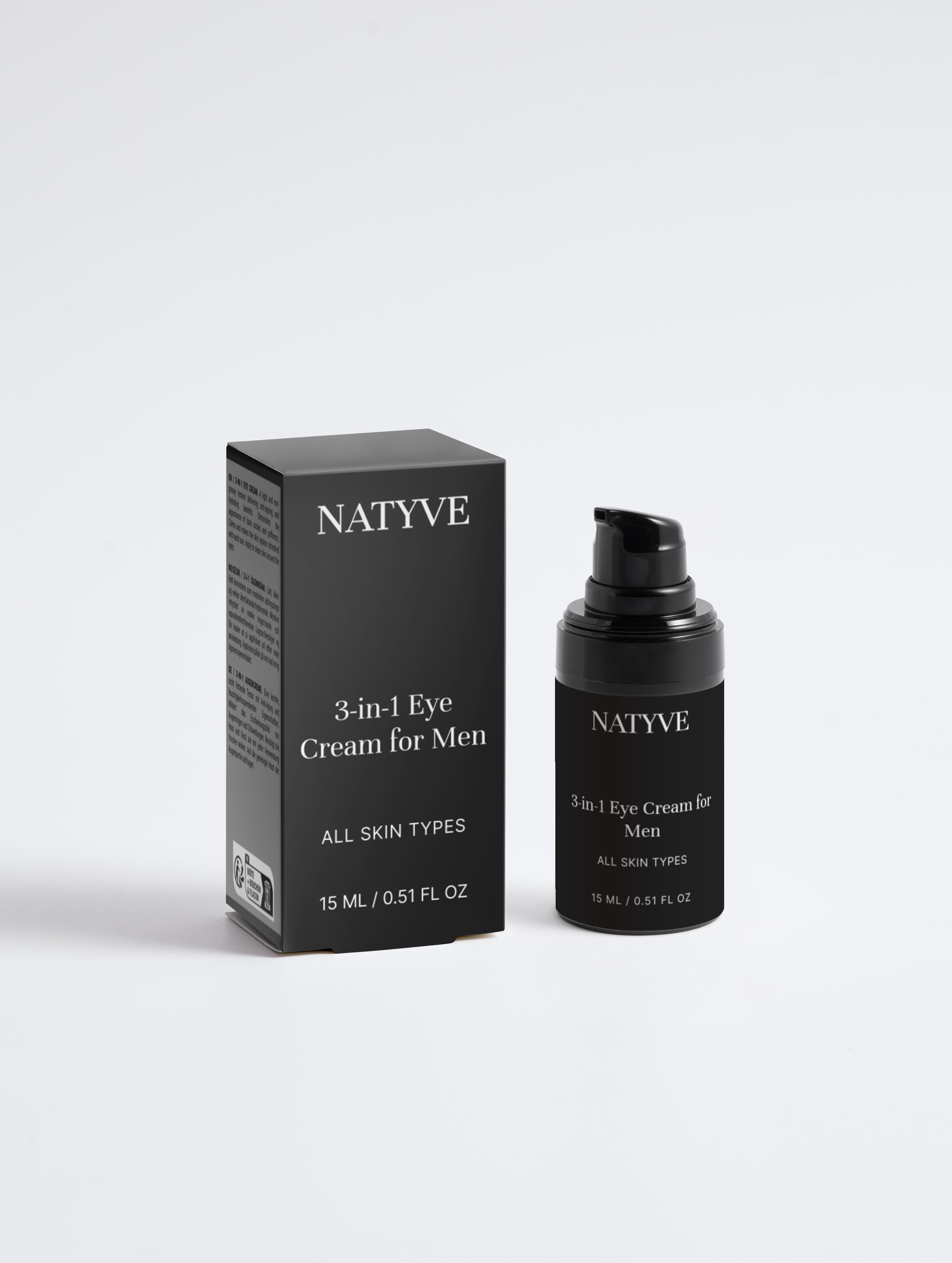 Crema de Ojos 3 en 1 para Hombres - Natyve